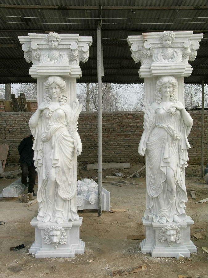 White marble Pillars CL-24.jpg