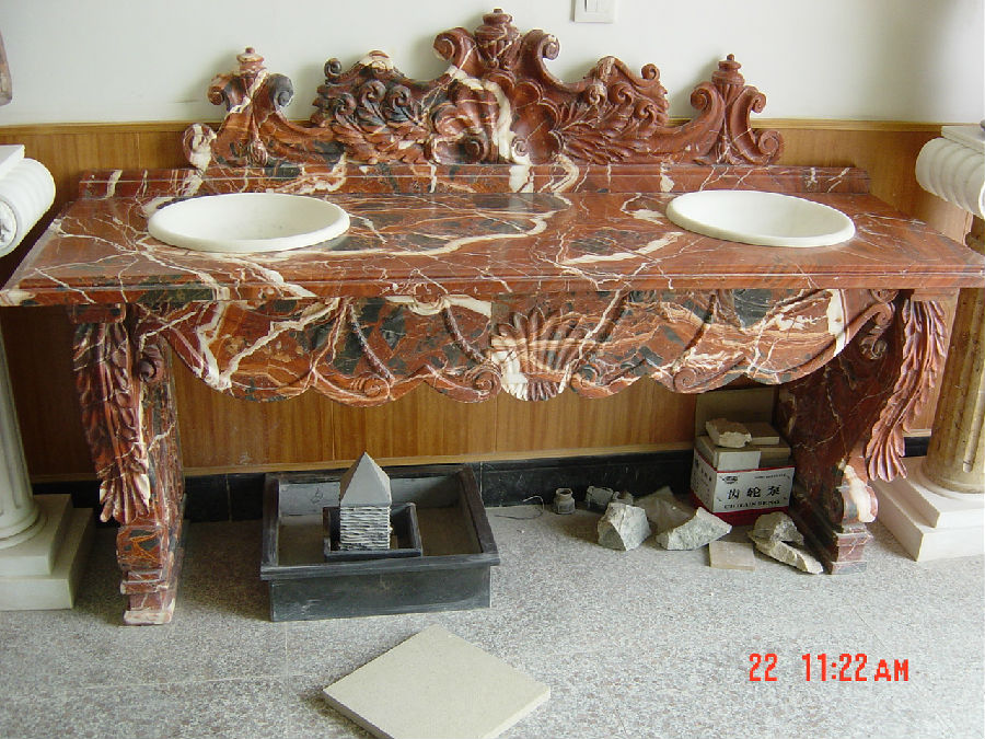 Redish Marble Top C-MP02.JPG