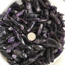 50g Natural Purple Amethyst Point Quartz Crystal Rock Stone Mineral Specimen +