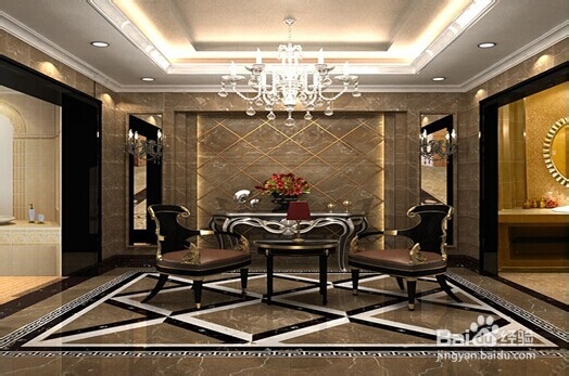 Business type marble tiles