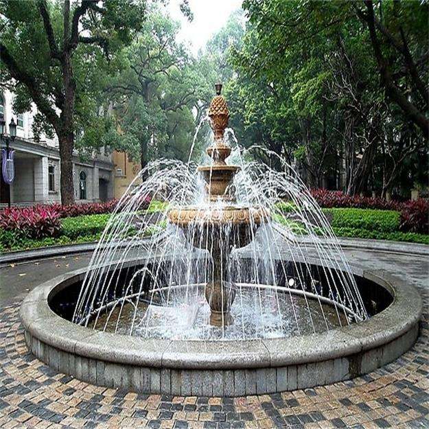 Water jet medallion-The musica