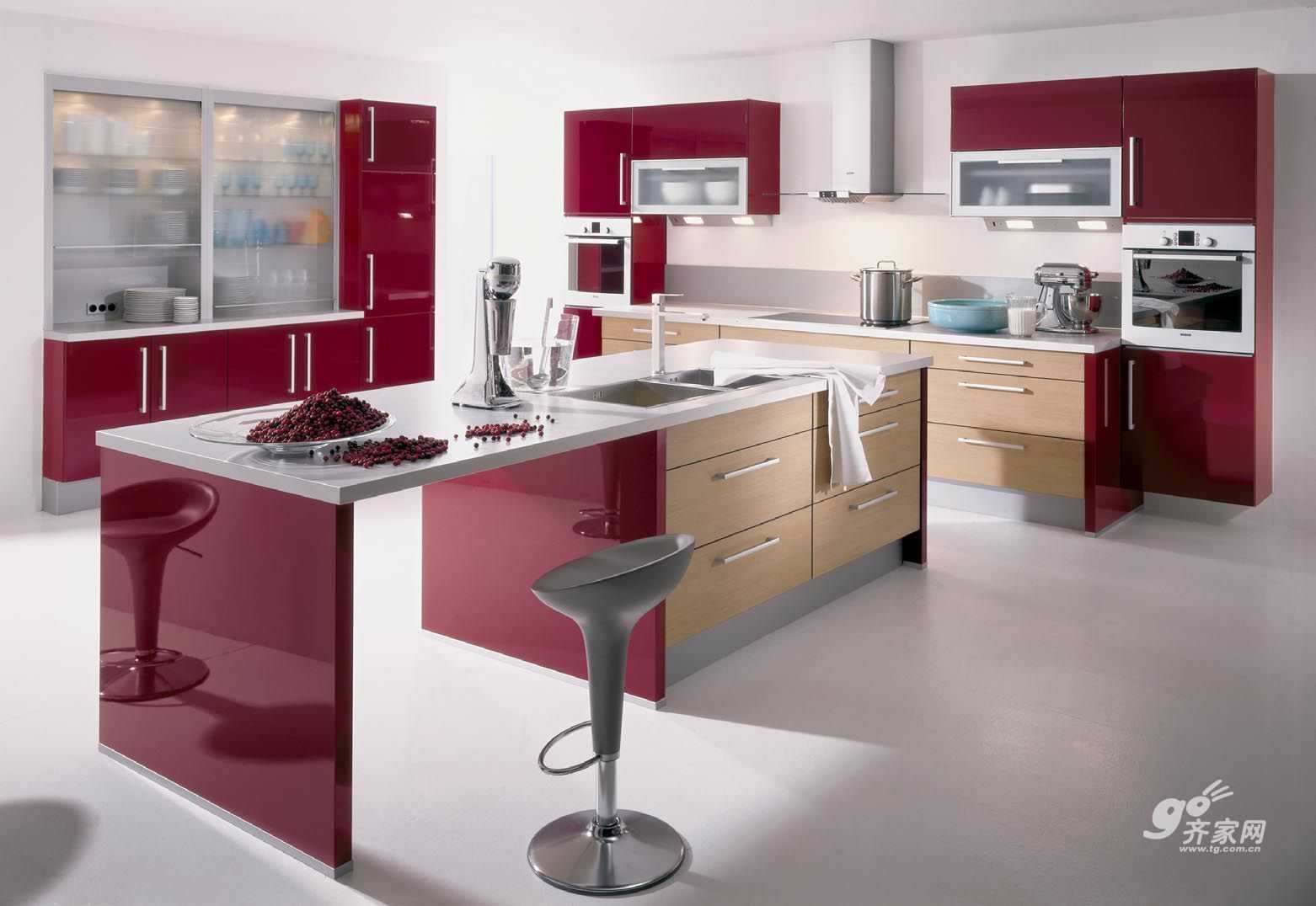 China Quartz stone kitchen cou