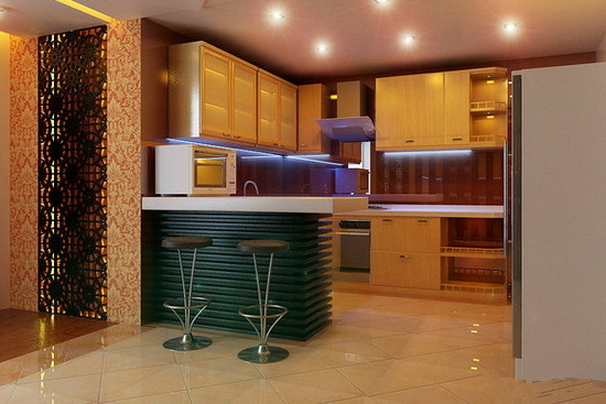 ​The dining-room that the granite