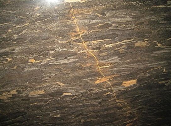 Golden Portoro marble slabs