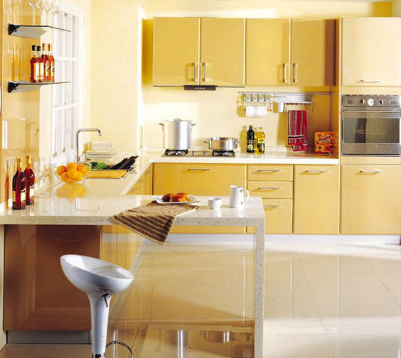 Exquisite kitchen marble