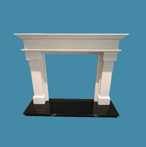 fireplace mantle/tv stand with