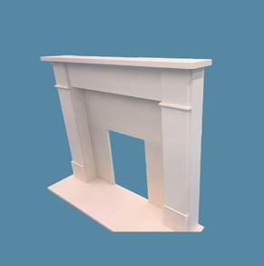 french style fireplace mantel/