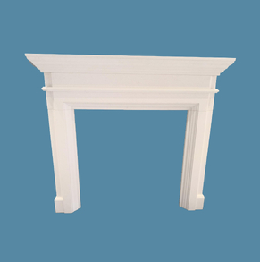 french fireplace mantle/antiqu