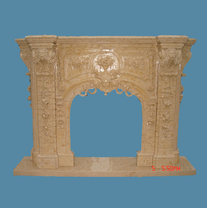Galala Cream Fireplace FC-FP75