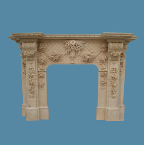 Beige Stone Mantel FC-FP57