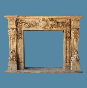 Travertine Fireplace FC-FP29