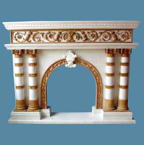 Marble Carving Fireplace FC-FP