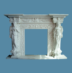 Statues Fireplace SC-FP40