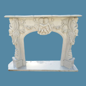 Children Carved Mantel SC-FP33