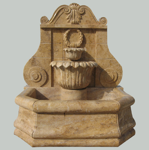 Travertine Water Fountain W-FT