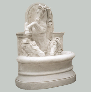 The horses wall fountain W-FTN