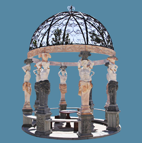 Marble Statues Gazebo GZB-18
