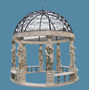 Marble Gazebo GZB-16