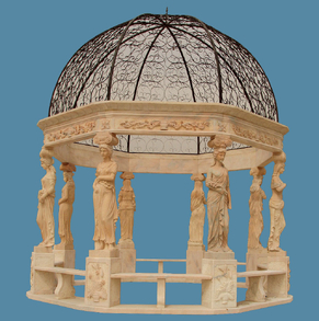 Statues marble gazebo GZB-05