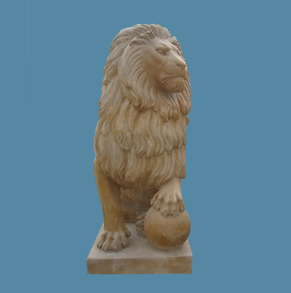 Limestone Lions M-Lion-28