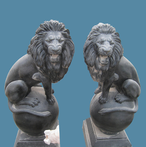 Lion With Ball M-Lion-18