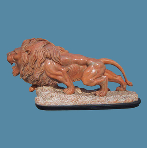 Rosetta marble lion M-Lion-05