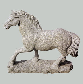 Granite Horse Statue M-Horse-0