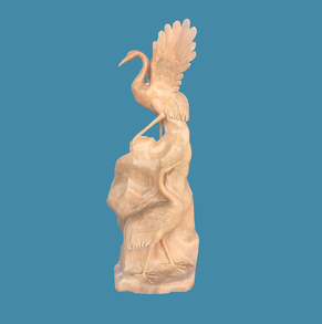 crane garden decoration sculpt