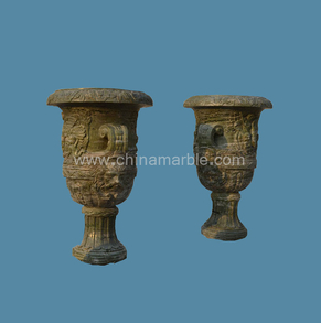 Green Marble Urn FLP-21