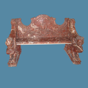 Red Marble Bench TNB-18