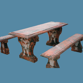 stone bench/stone table/outdoo