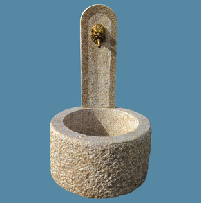 Granite wall fountain GRT-03