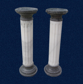 round marble pillar design/mar