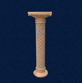 stone pillar and column cap de