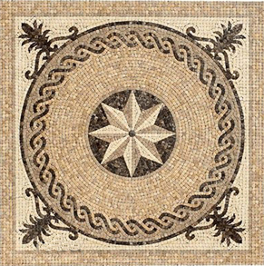 Marble Mosaics Medallion/Marbl