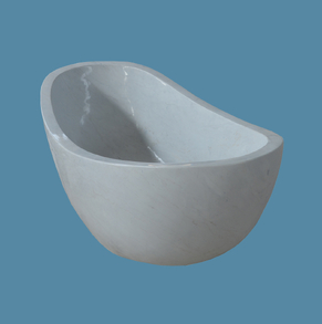 White marble Bath tub Bathtub-
