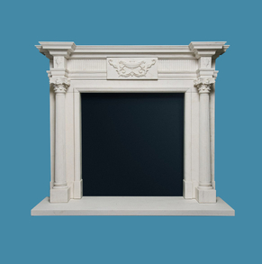 the pillars fireplace mantel 0