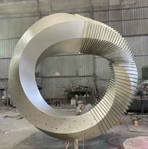 Stainless steel sculpture BS-1