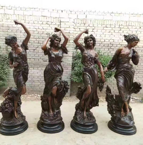 Bronze four season statues BS 