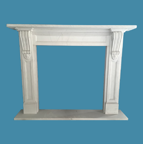 Honed marble corbel surround M