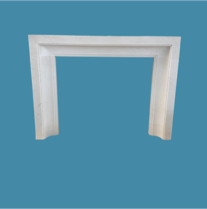 Solid statuary marble surround