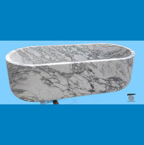 Italian Arabescato Bathtub 34#