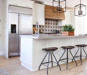 The kitchen of a family is transformed into a fresh