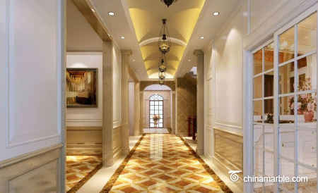 Maintenance of marble floors