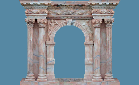 Rosetta marble Mantel FC-FP19