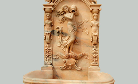 Maiden and Angels wall fountain W-FTN01