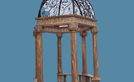 Classic style marble gazebo GZB-04