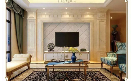 Setting wall of stone 05