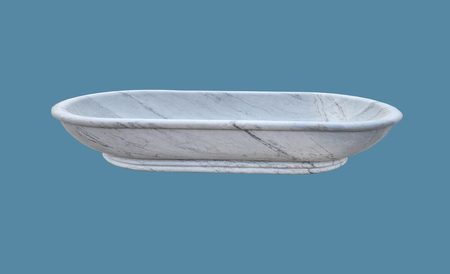 Cream marble bath tub 22