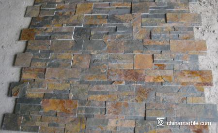 Multicolor Slate Wallstone